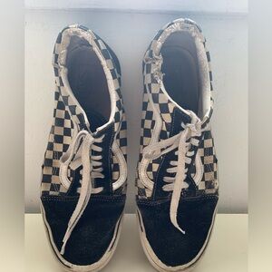 Vans old Skool classic skate shoes checkered
